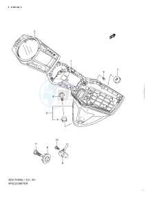 GSX-R1000 drawing SPEEDOMETER