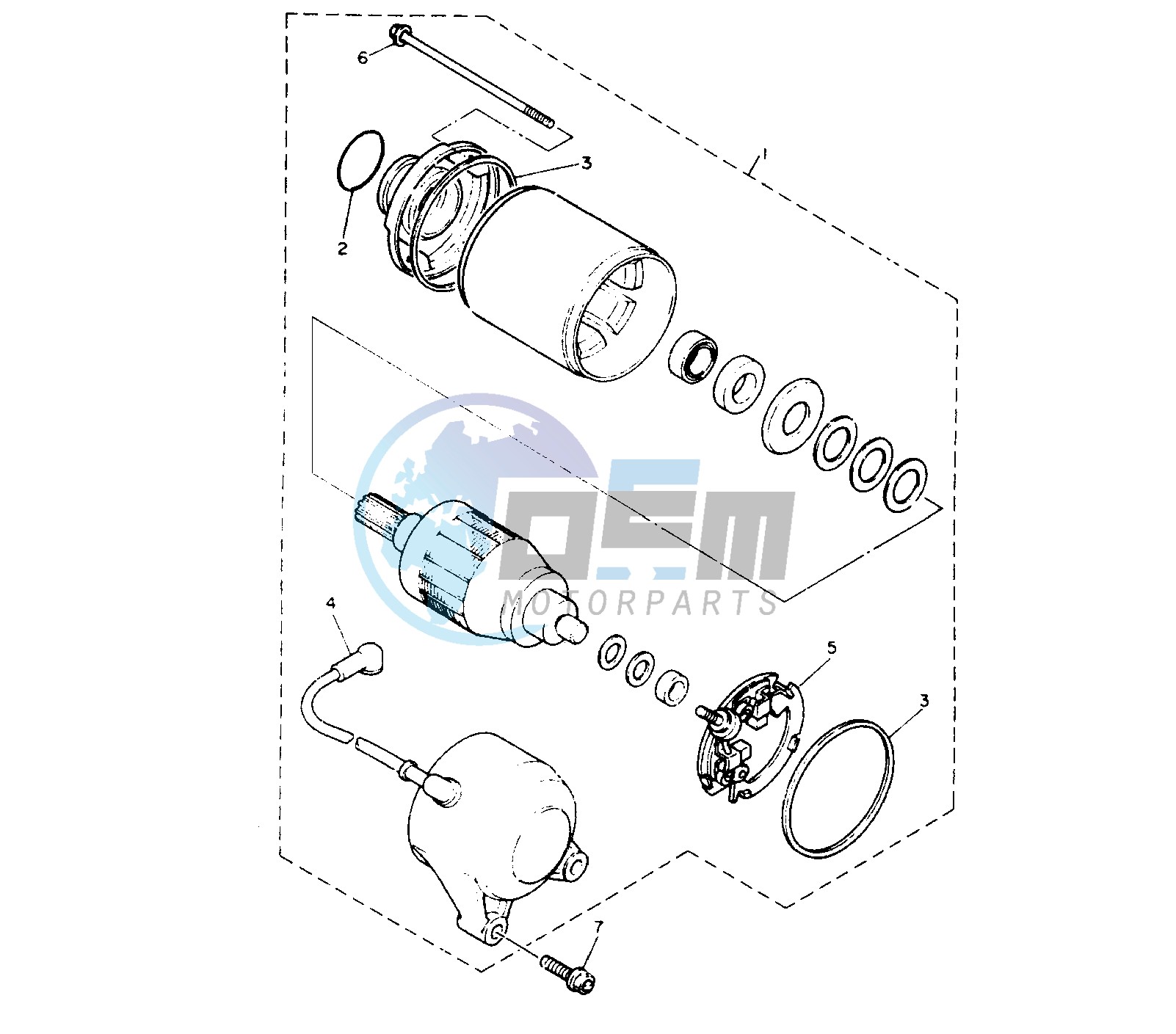 STARTING MOTOR