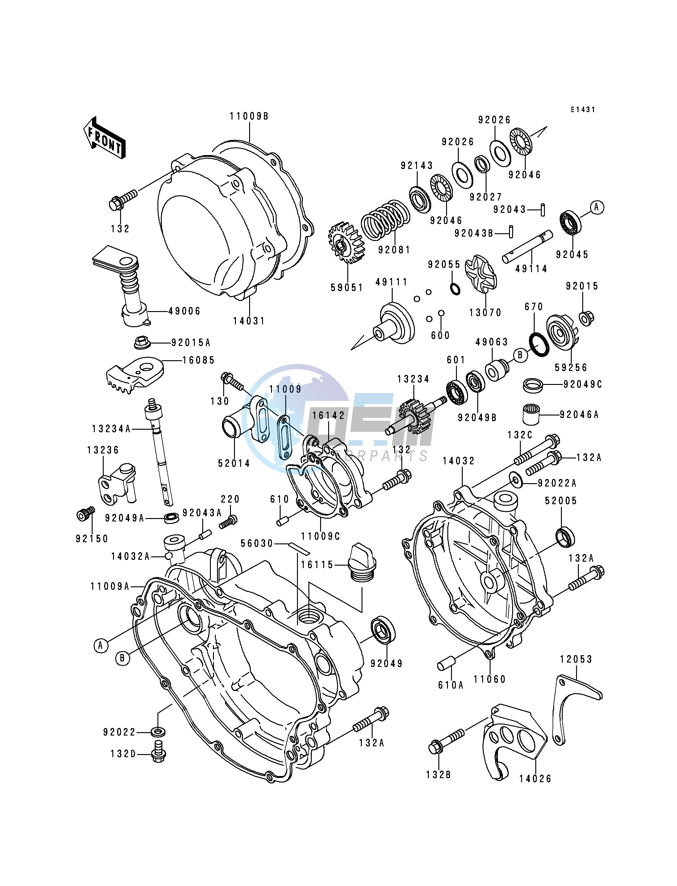 ENGINE COVER-- S- -