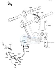 ZN 1300 A [VOYAGER] (A5-A6) [VOYAGER] drawing CAMSHAFT-- S- -_TENSIONER