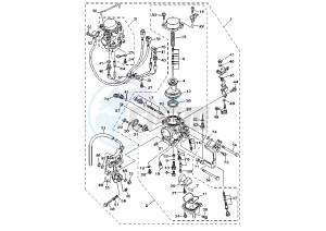 XVS DRAG STAR 1100 drawing CARBURETOR