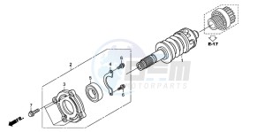 ST1300 drawing PRIMARY SHAFT