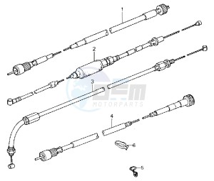 KZ 440 D [LTD BELT] (D1) [LTD BELT] drawing CABLES -- 80 D1- -