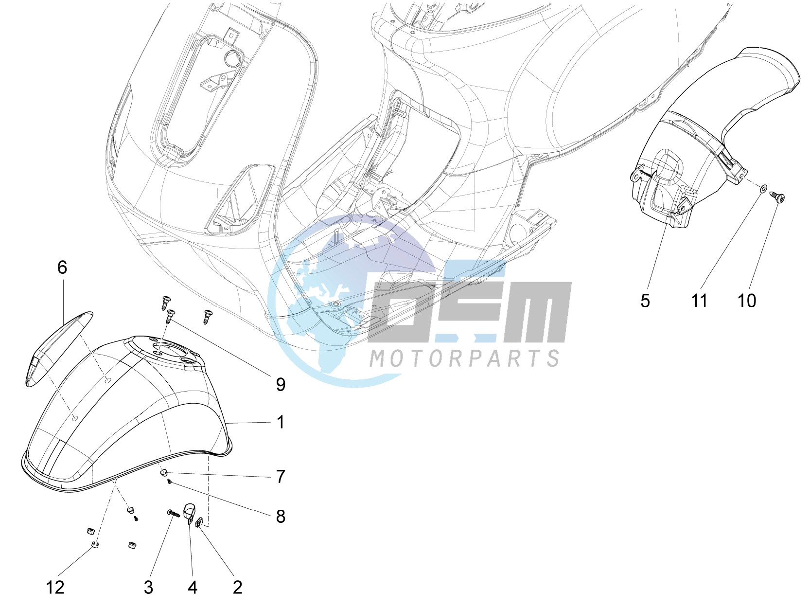 Wheel housing - Mudguard