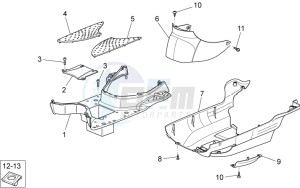 Scarabeo 125-200 ie Light drawing Central body II