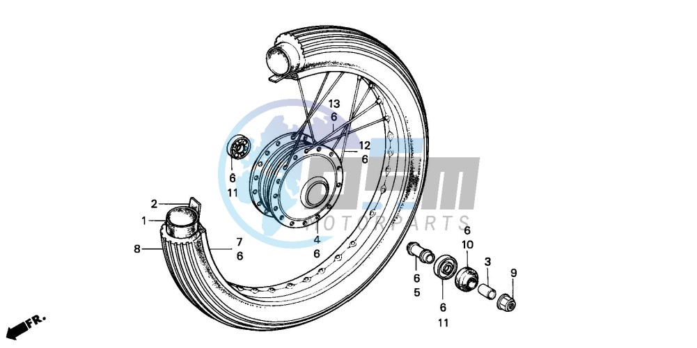 FRONT WHEEL