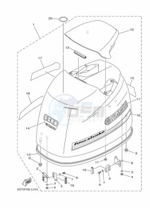 F80BETX drawing TOP-COWLING