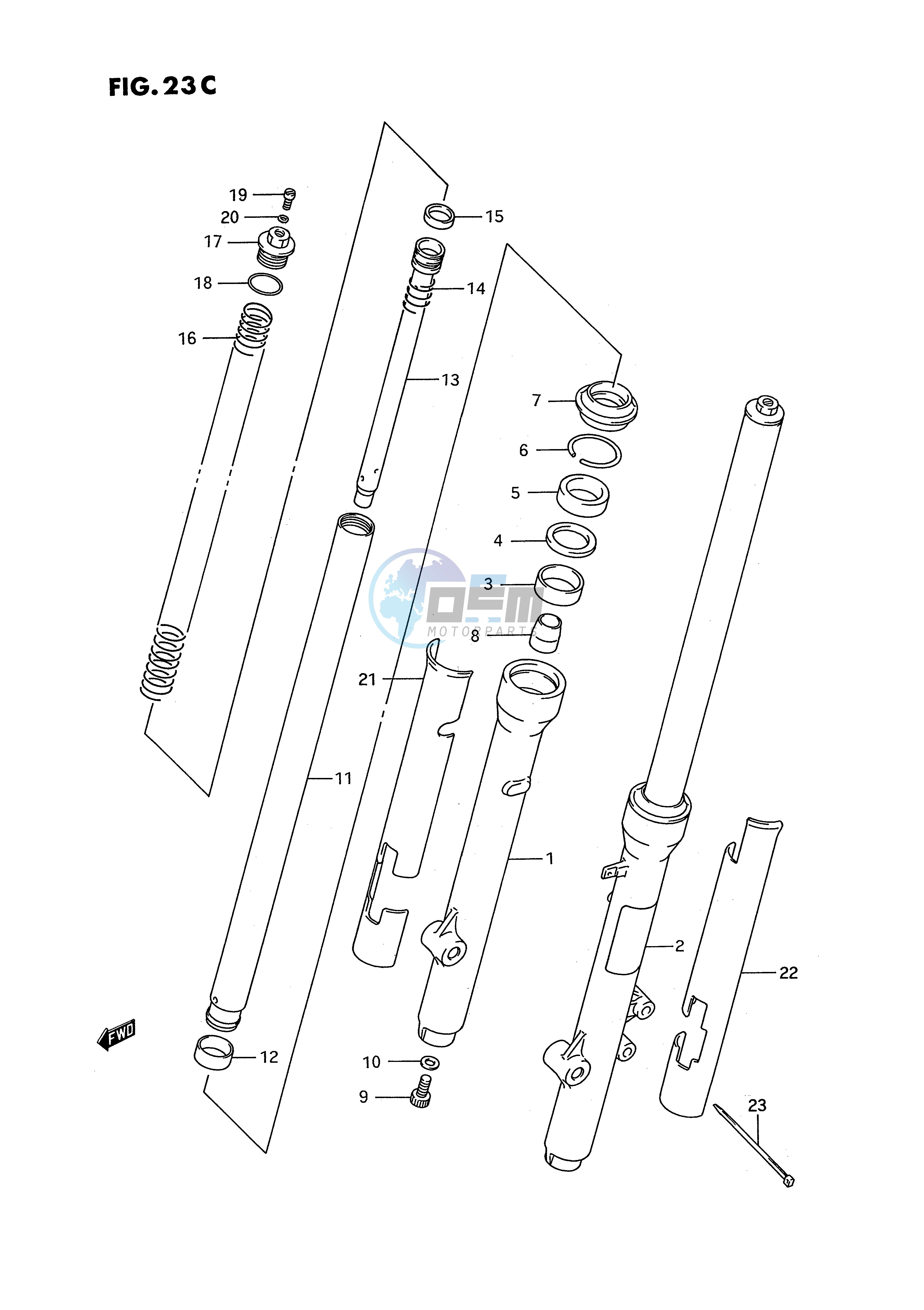 FRONT FORK (MODEL S)