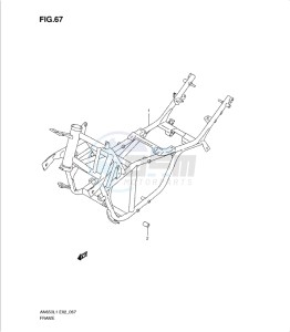 AN650 drawing FRAME (AN650AL1 E2)