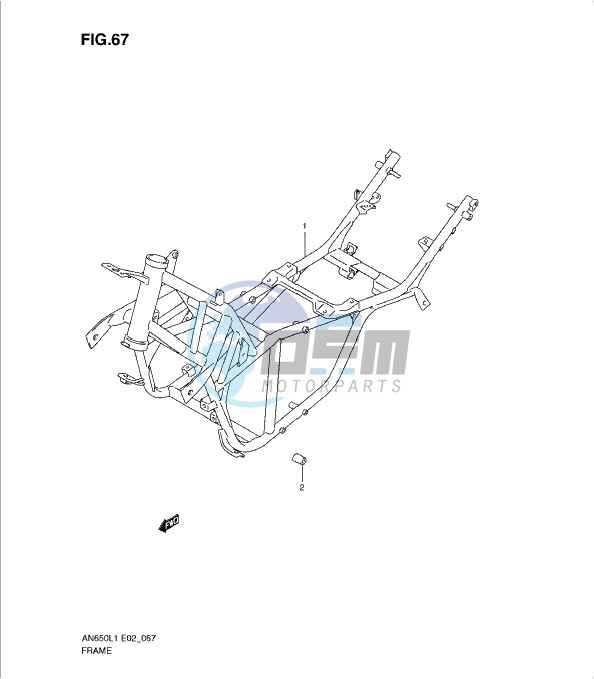 FRAME (AN650AL1 E2)