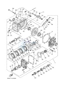 YXE700 YXE70WPAJ WOLVERINE R (B3D2) drawing DRIVE SHAFT