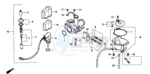 NE50 drawing CARBURETOR