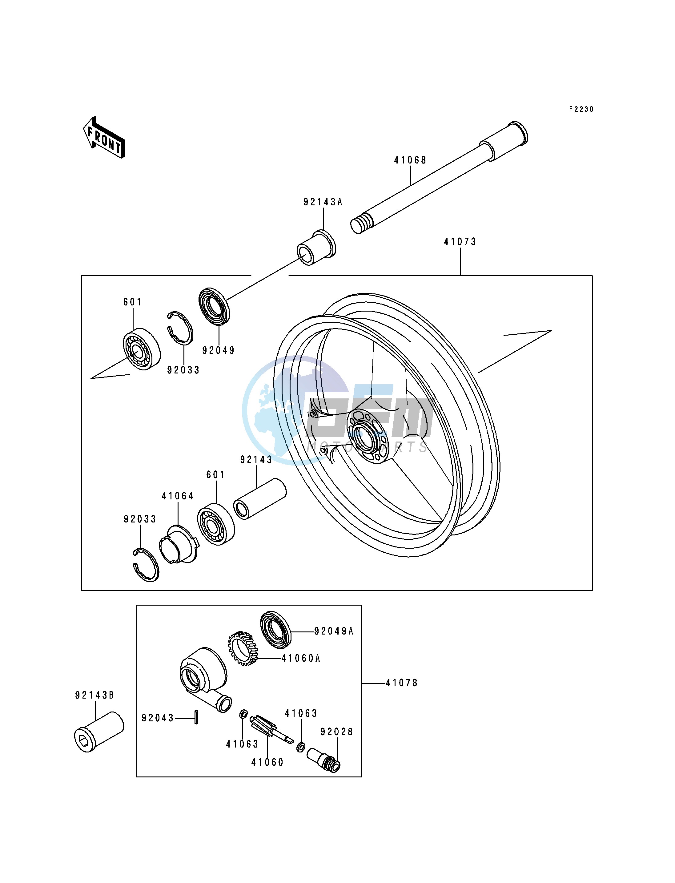 FRONT WHEEL