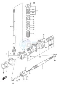 DF 60A drawing Transmission High Thrust