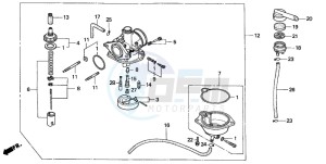 NH80MD drawing CARBURETOR