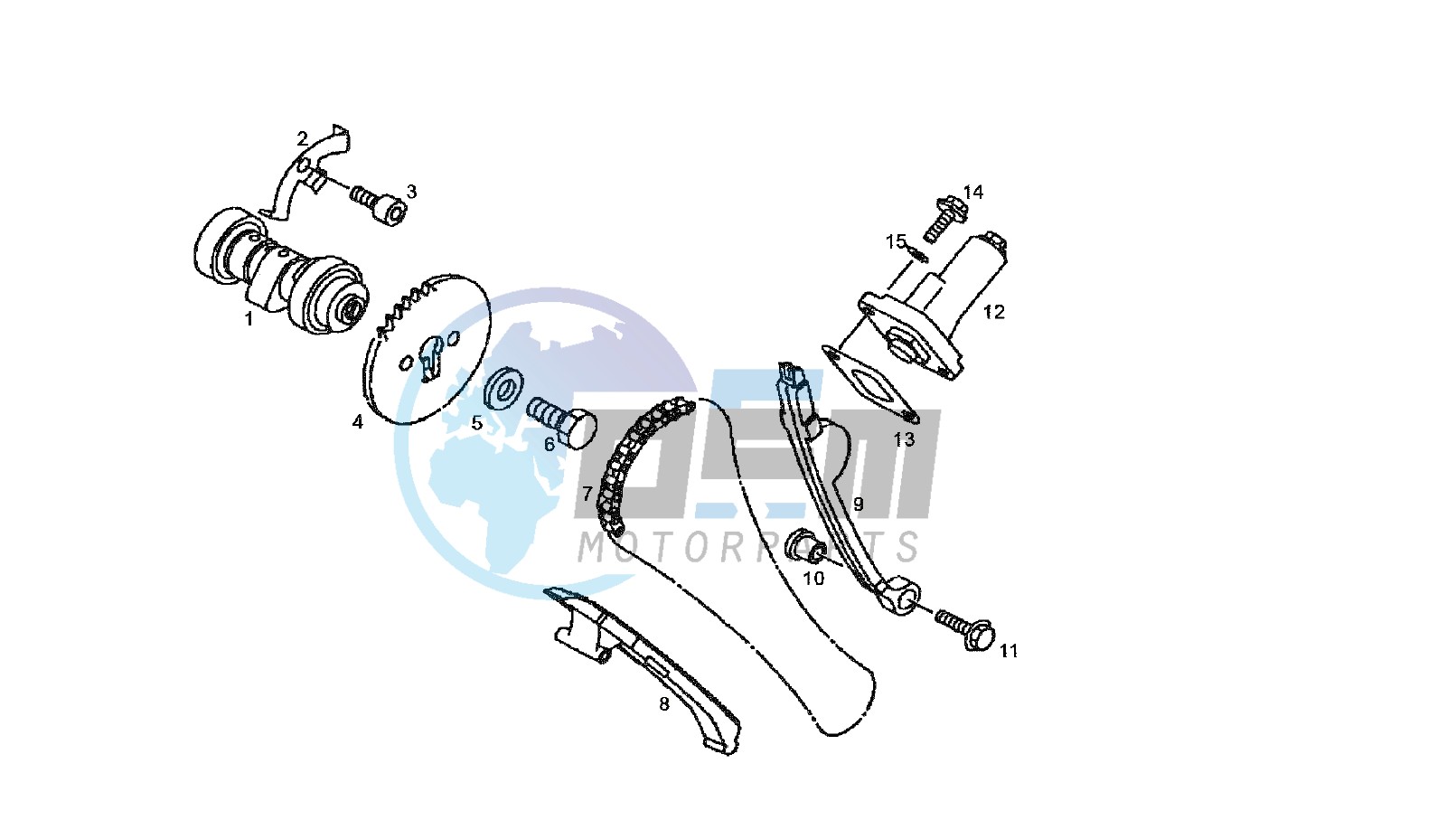 CAMSHAFT - TIMING CHAIN