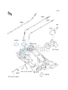 KEF 300 B [LAKOTA SPORT] (B1-B3) [LAKOTA 300 SPORT] drawing CABLES