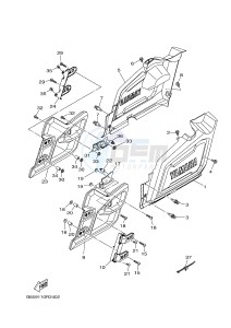 YXC700E YXC70VPXG VIKING VI (B853) drawing SIDE COVER 2