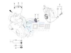 SR 150 4T-3V (EMEA-LATAM) drawing Oil pump-filter