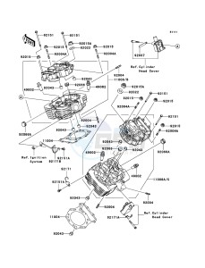 VN1600_CLASSIC VN1600-A3H GB XX (EU ME A(FRICA) drawing Cylinder Head