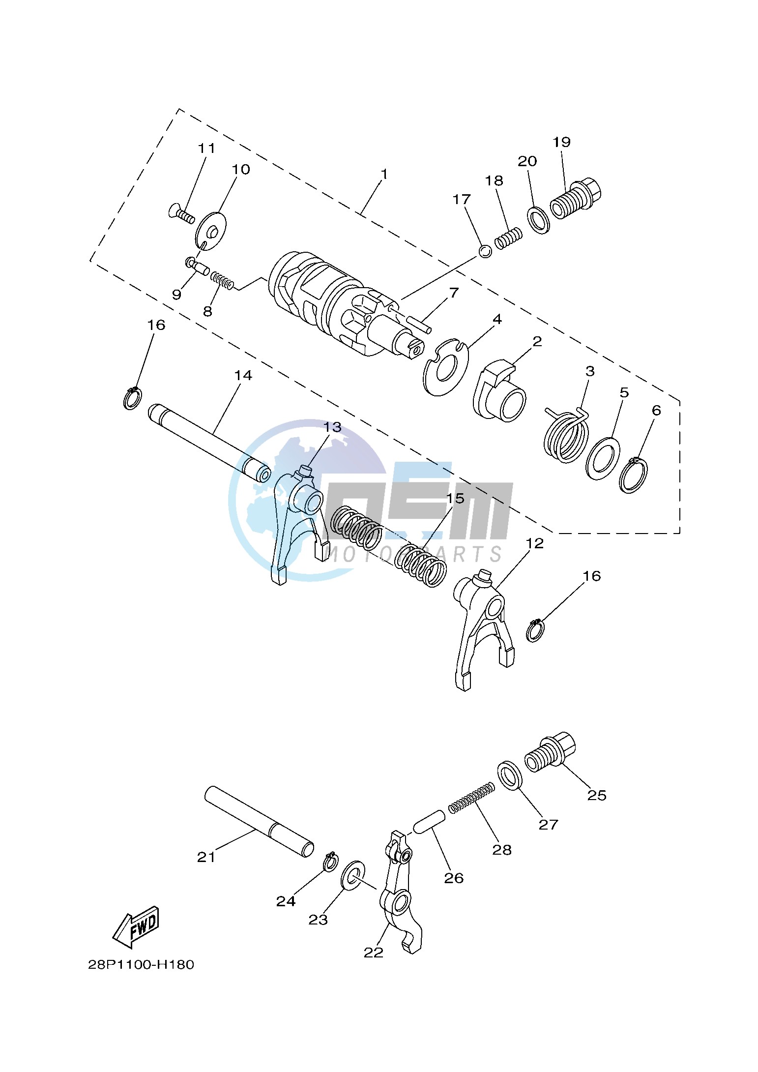 SHIFT CAM & FORK