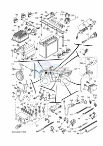 YFM700FWBD KODIAK 700 EPS (B5KS) drawing ELECTRICAL 1