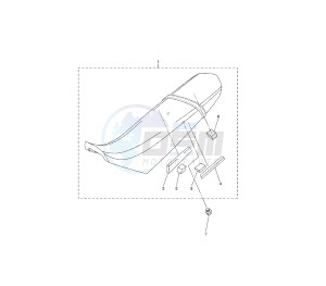 WR X 250 drawing SEAT