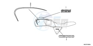 CB1100AD CB1100 ABS UK - (E) drawing MARK