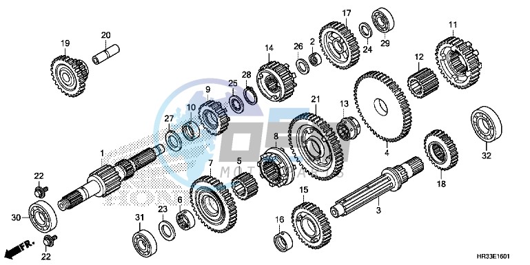 TRANSMISSION (TRX420FE1/FM1/FM2/TE1/TM1)