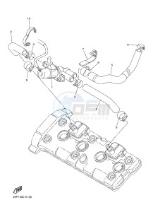 FZ8-S FZ8 FAZER 800 (42PG) drawing AIR INDUCTION SYSTEM