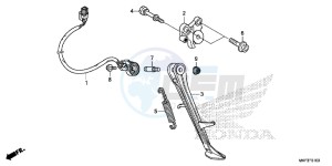 CBR1000S2 2ED - (2ED) drawing STAND