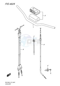 RM-Z450 EU drawing HANDLEBAR