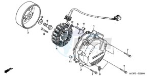 VFR8009 Ireland - (EK / MME TWO) drawing GENERATOR