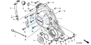 CBR1000RR9 Australia - (U / MME SPC) drawing RIGHT CRANKCASE COVER