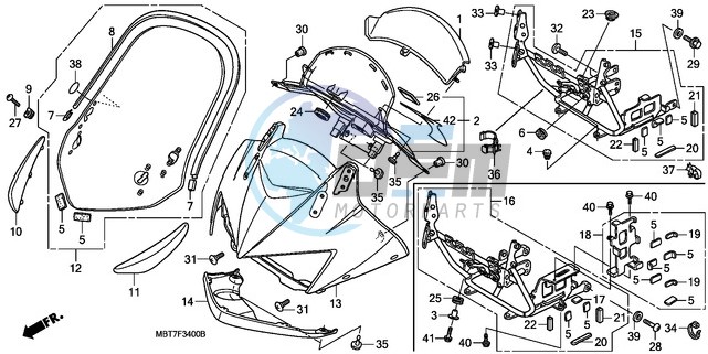 UPPER COWL