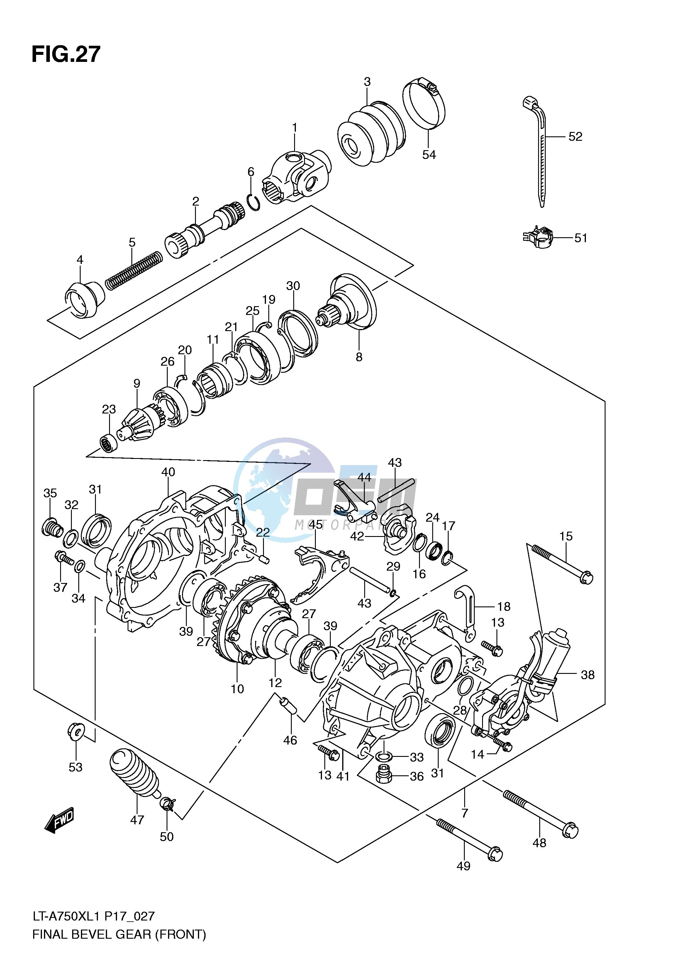 FINAL BEVEL GEAR (FRONT)