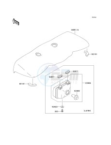 KVF 360 A [PARAIRIE 360 4X4] (A1-A3) PRAIRIE 360 4X4] drawing HEADLIGHT-- S- -