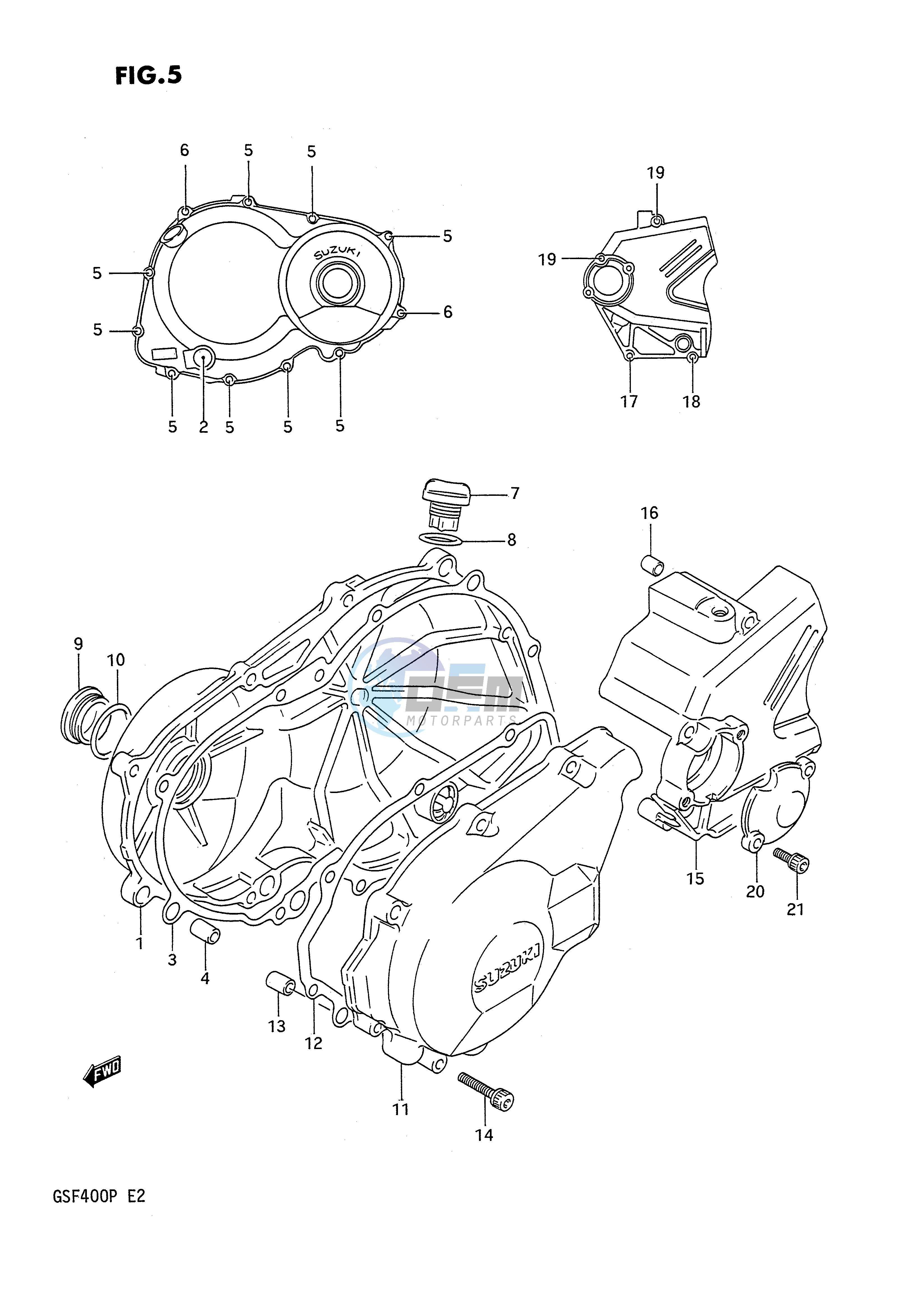 CRANKCASE COVER