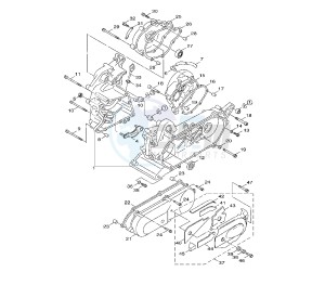 YN F NEO'S 4 50 drawing CRANKCASE