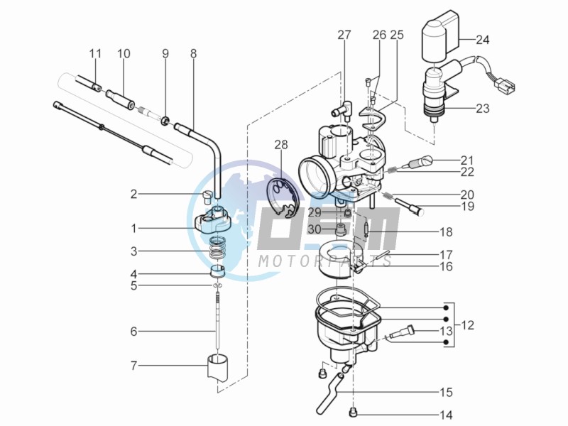 Carburetors components