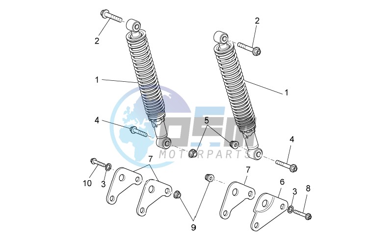 Rear Shock absorber