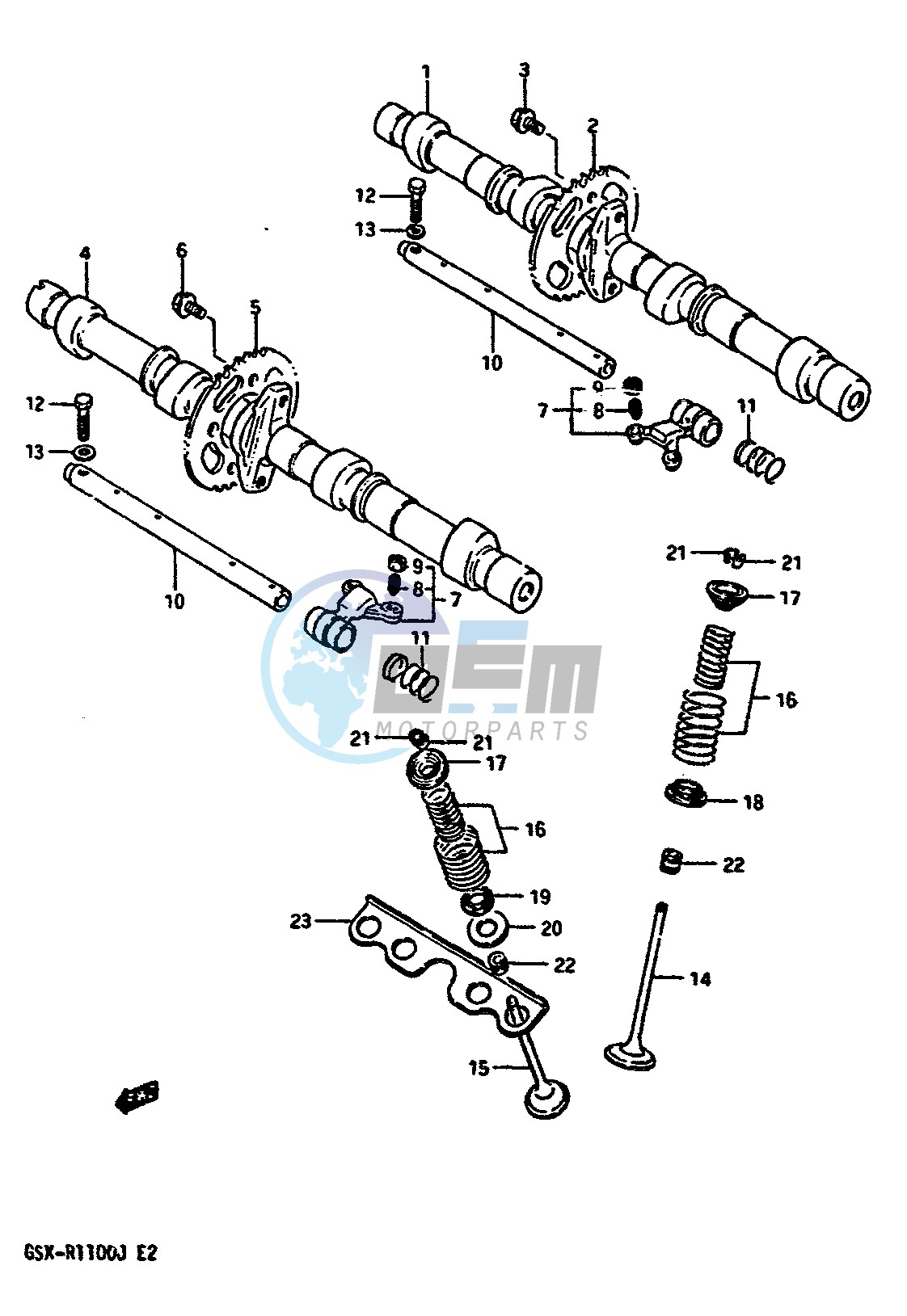 CAM SHAFT-VALVE