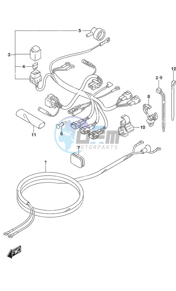 Harness Non-Remote Control