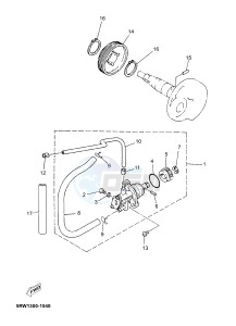 CS50 JOG R (2ADF 2ADF) drawing OIL PUMP