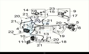 JOYMAX-Z+ 125 (LW12W3-EU) (M2) drawing FR.-RR. BRAKE