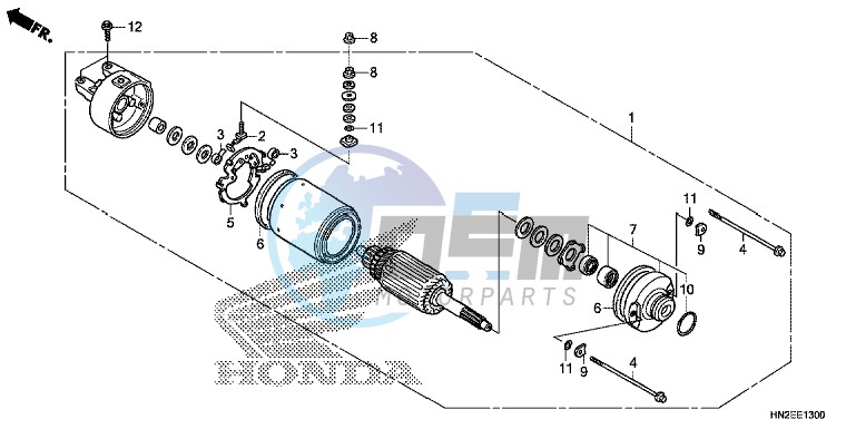 STARTER MOTOR