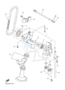 YZF-R6 600 R6 (2CXB 2CXC) drawing OIL PUMP