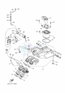 XTZ690 TENERE 700 (BHL9) drawing INTAKE