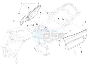 California 1400 Touring ABS USA-CND 1380 drawing Central body