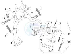 Runner 125 VX 4t SC (UK) UK drawing Stand